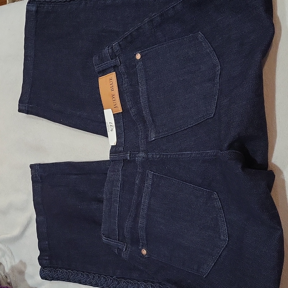 Judy Blue Women's Dark Blue Jeans - Picture 10 of 13